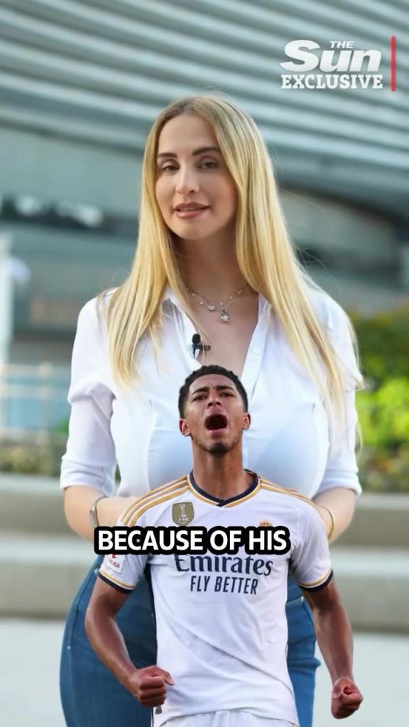 WTF！根本聽不清這皇馬女主持講啥，這身材真的很吸引眼球